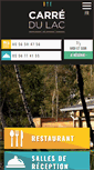 Mobile Screenshot of carre-du-lac.fr